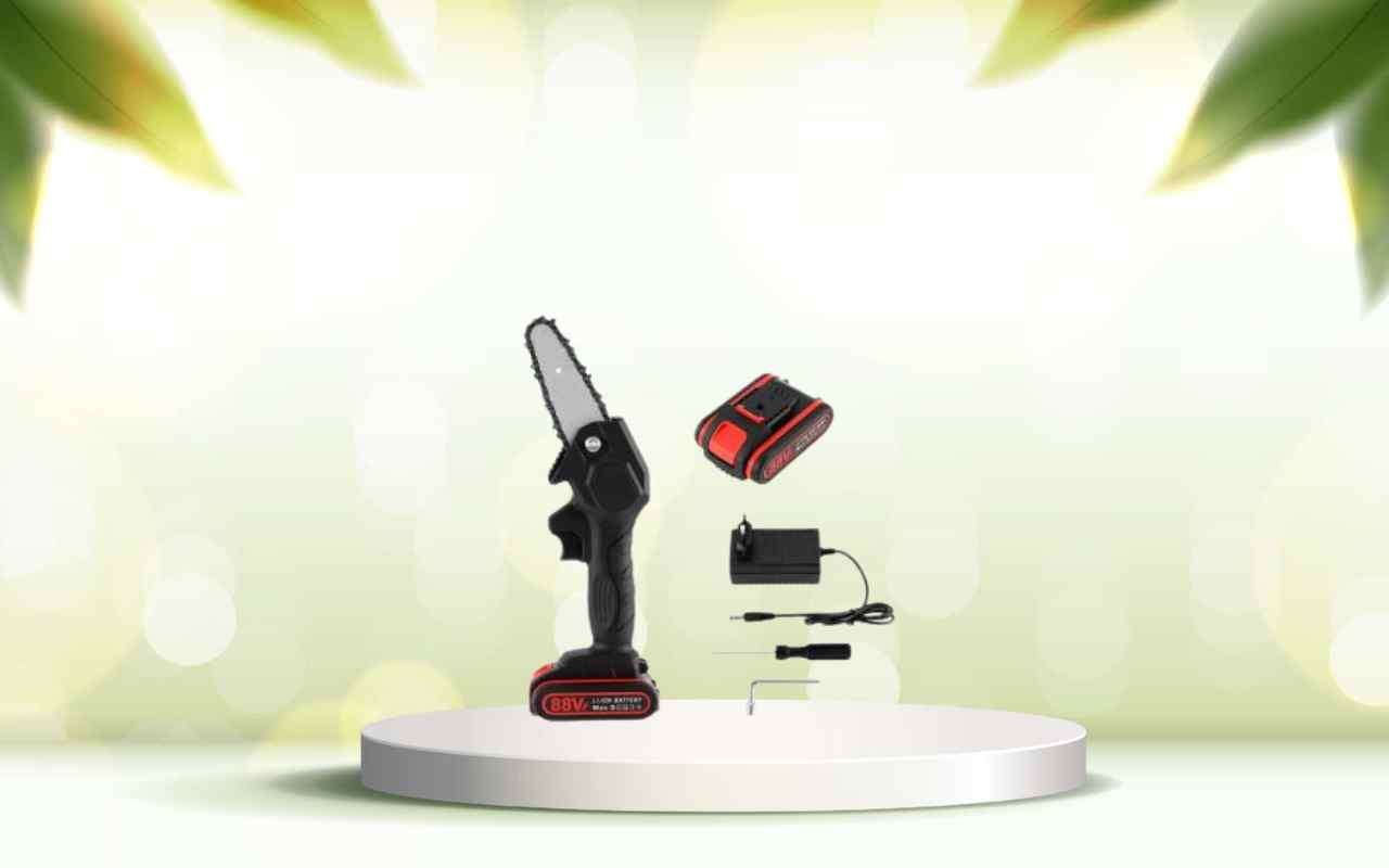 Scopri la mini motosega a batteria: pota e taglia in modo facile e veloce