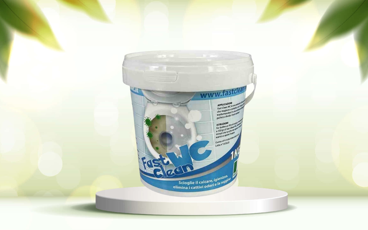 Pulisci il WC senza fatica: scopri Fast Clear WC per igiene e brillantezza immediata